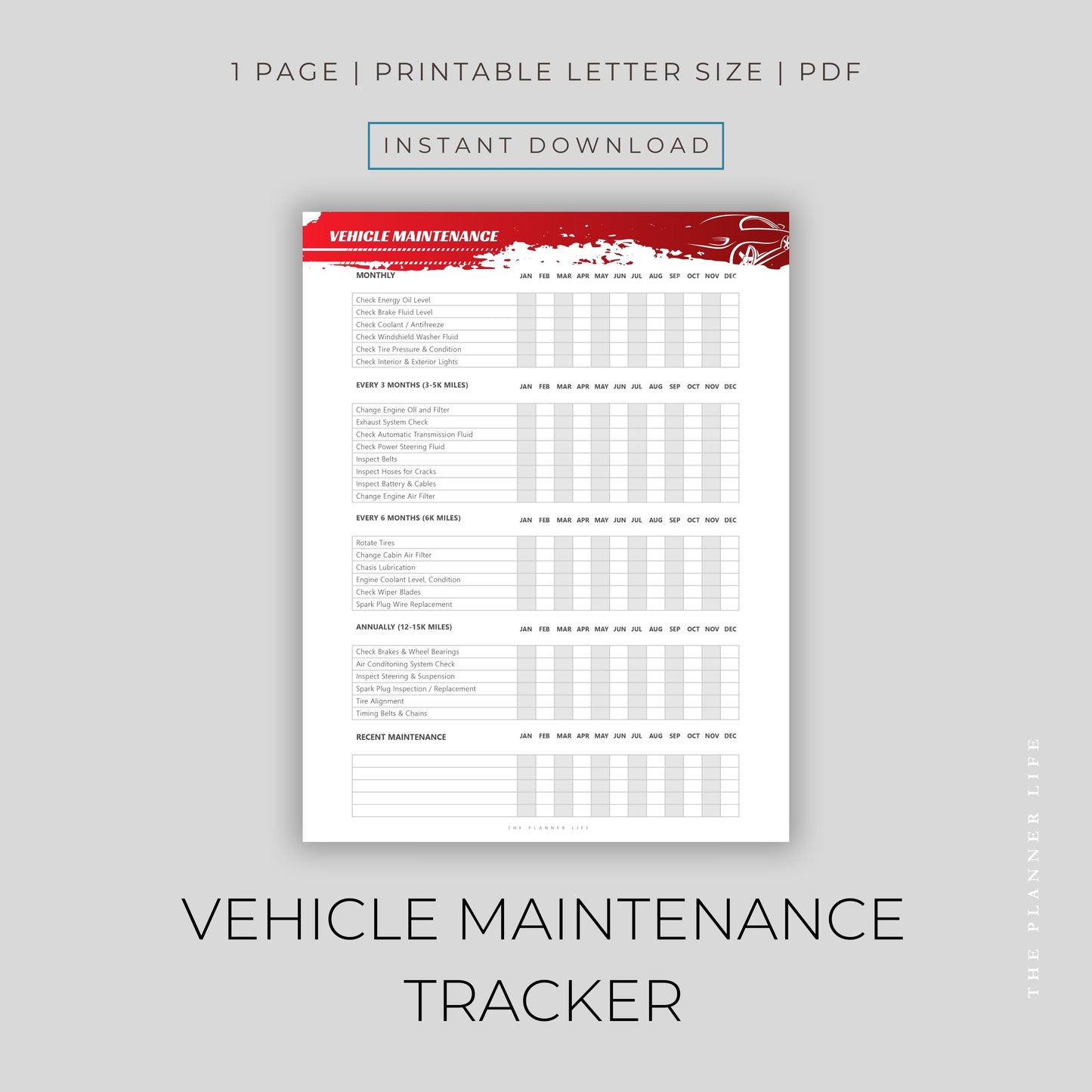 Vehicle Maintenance Tracker