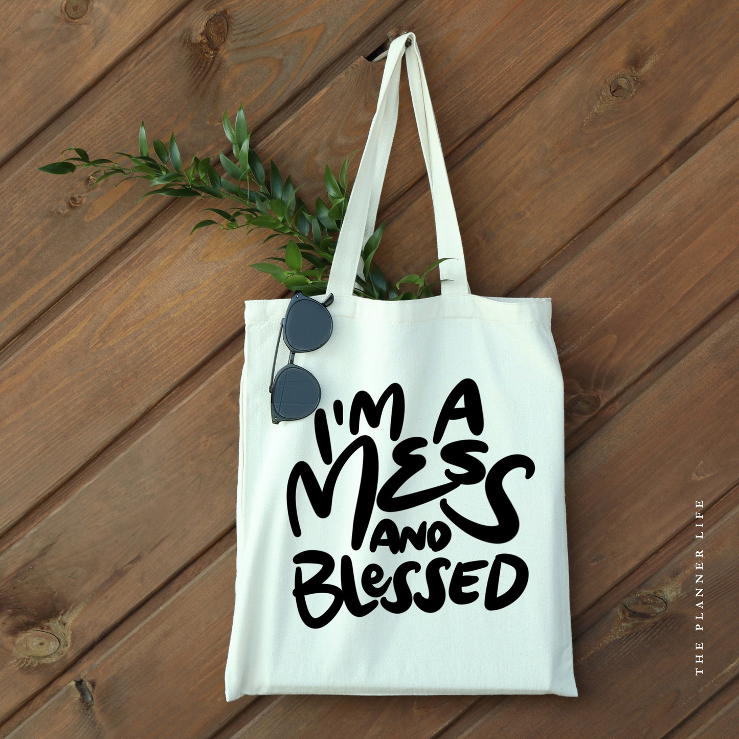 I'm a Mess and Blessed Tote Bag