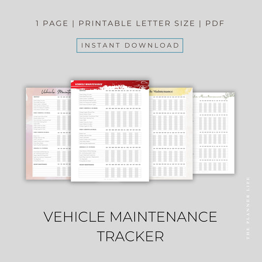 Vehicle Maintenance Tracker